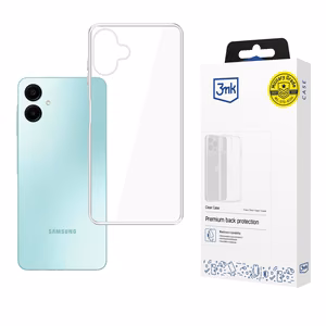3mk Clear Case suojakuori Samsung Galaxy A06 - läpinäkyvä