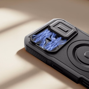 Tech-Protect Kevlar MagSafe Suojakuori iPhone 17:lle - Musta