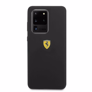 Ferrari Hardcase FESSIHCS69BK S20 Ultra G988 musta/musta Silikoni