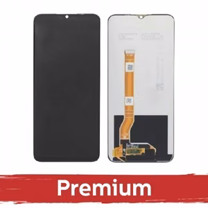 LCD-näyttö OPPO A57 / A57s / A77 / A57e / A17 (4G) musta OEM