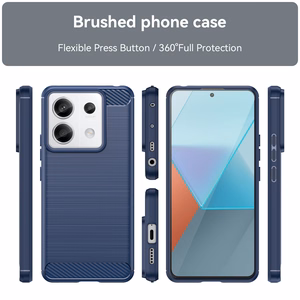 Carbon Suojakuori Xiaomi Redmi Note 13 Pro:lle - sininen