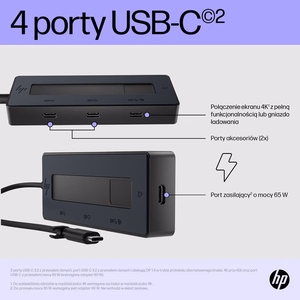 HP 4K USB-C Multiport Hub