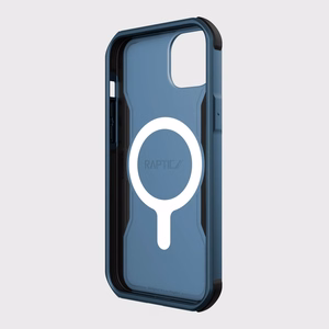Raptic X-Doria Fort Case iPhone 14 MagSafe panssaroitu sininen suojus