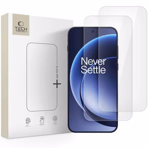 Tech-Protect Glass Fit+ 2-pack tempered glass for OnePlus 15