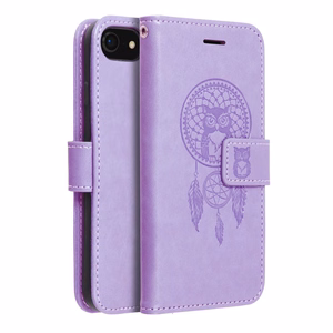 MEZZO Kirjasuojakuori iPhone 7 / 8 / SE 2020 / SE 2022:lle dreamcatcher violetti