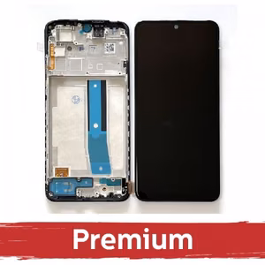 LCD Display Compatible With Xiaomi Redmi Note 11 / Poco M4 Pro 4G Black with Frame OEM
