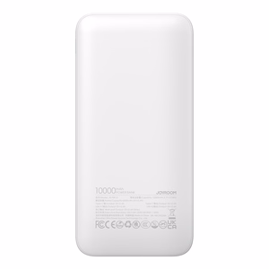 Powerbank Joyroom JR-PBF12 10000mAh 2.4A 2x USB-A 1x USB-C - valkoinen