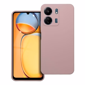 Silikoninen suojakuori Xiaomi Redmi 13C:lle 2mm puuterinvaaleanpunainen