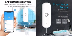 TUYA Wireless Water Leakage Sensor, Wi-Fi