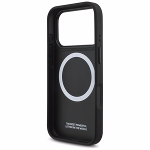 BMW M Shape Logo MagSafe Suojakuori iPhone 17 Pro:lle - Musta