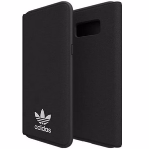 Adidas OR Booklet Case Basic Samsung Galaxy S8+:lle - musta