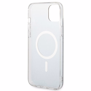 Guess GUBPP14MH4EACSK 4G Print MagSafe suojakuori- ja laturisarja iPhone 14 Plus 6.7" -puhelimelle, musta