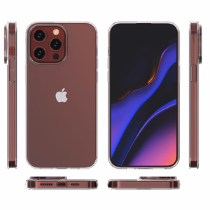 iPhone 15 Pro Max Suojakuori Ultra Clear -sarjasta läpinäkyvä