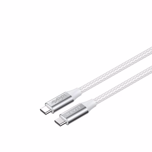 Havit CB6290 - USB Type C - USB Type C -kaapeli, 1 m (valkoinen/harmaa)