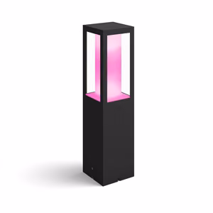 Philips Hue WCA Impress Outdoor Pedestal Lantern 8 W 2000-6500 Hue White Colour Ambiance