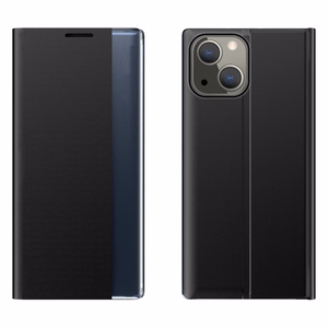 Sleep Case Kirjahylly tyyppi Kotelo Smart ikkuna iPhone 13 mini musta