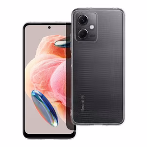 Kirkas puhelinkotelo 2 mm XIAOMI Redmi Note 12 5G (kamerasuoja) läpinäkyvä