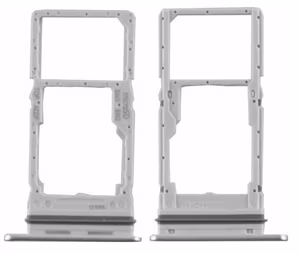 SIM-kortin pidike Samsung A346 A34 5G 2023 Silver alkuperäinen (service pack)