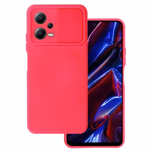 Camshield Soft Suojakuori Xiaomi Redmi Note 12 5G / Poco X5:lle - vaaleanpunainen