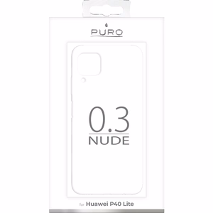 Puro 0.3 Nude case for Huawei P40 Lite, clear