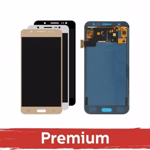 LCD-näyttö yhteensopiva Samsung J500 J5 valkoinen OEM