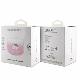 Hello Kitty Electroplate Gradient Bluetooth kaiutin - vaaleanpunainen