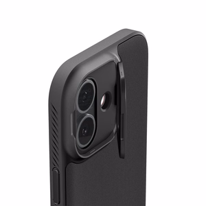 Spigen Optik Armor MagSafe Suojakuori iPhone 17:lle - musta