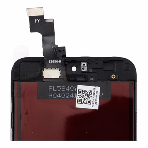 FixCell LCD-näyttö iPhone 5S SE (1. sukupolvi) musta (kirkas)