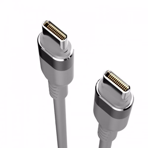 USB Kaapeli Dudao LC5MAX harmaa Type-C / Type-C 100cm