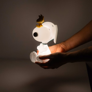 Snoopy LED-yövalo lapsille, 26.7 × 18.5 cm