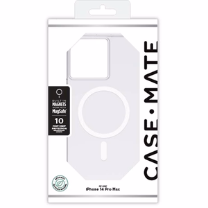 Case-Mate Tough Clear MagSafe suojakuori iPhone 14 Pro Max -laitteelle, läpinäkyvä