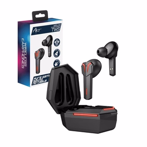 ART langattomat kuulokkeet bluetooth pelaaminen TWS + telakka Type C AP-TW-G10 musta