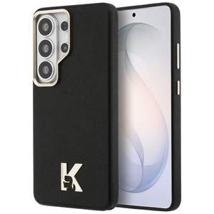 Karl Lagerfeld Suojakuori K Metal Logo MagSafe Samsung Galaxy S26 Ultra:lle musta