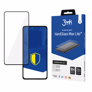 Karkaistu lasi 3mk HardGlass Max Lite musta Xiaomi Redmi Note 14 PRO / 14 PRO+ 5G:lle