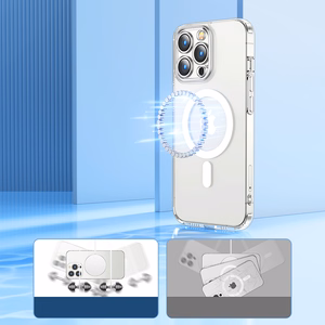 Joyroom 14D Magneettinen kotelo Magneettinen kotelo iPhone 14 Plus Yhteensopiva MagSafe läpinäkyvä (JR-14D7)