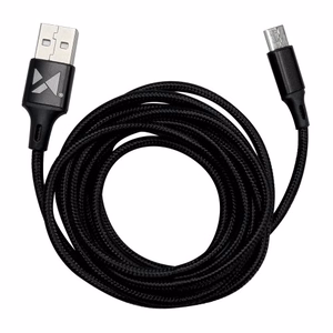 USB-kaapeli Wozinsky WUC-C1B musta Type-C 100cm