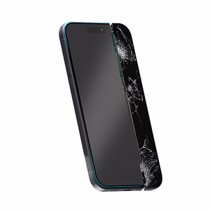 Crong 7D Nano Flexible Glass 9H koko näytön peittävä hybridinäytönsuoja iPhone 14 Pro -laitteelle