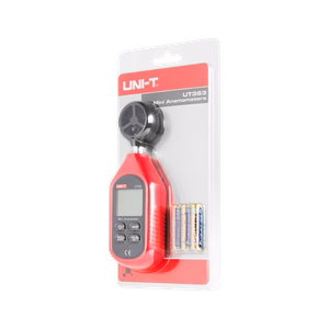 Uni-T UT363 -anemometri lämpötilan mittaustoiminnolla