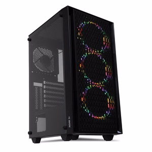 iBox CETUS 903 Midi Tower musta tietokonerunko