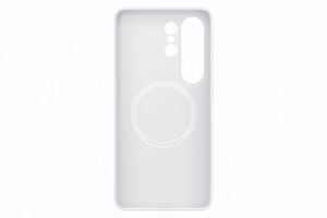 Samsung Silicone Magnet Suojakuori Samsung Galaxy S26 Ultralle, MagSafe-yhteensopiva - valkoinen