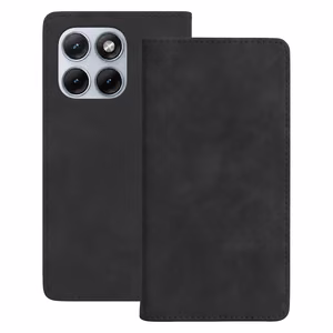 Smart Suede case for Motorola Edge 70 Fusion black