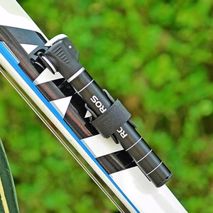 Rockbros JG-1040B pieni polkupyörän pumppu - musta