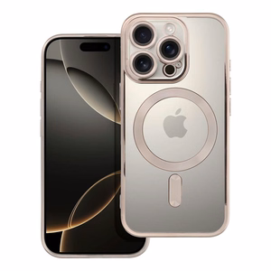 Suojakuori iPhone 16 PRO:lle Electro Mag Cover yhteensopiva MagSafe-version kanssa titaaniharmaa
