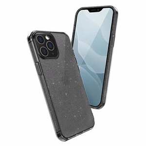 Uniq LifePro Tinsel kotelo iPhone 12 Pro Max - musta