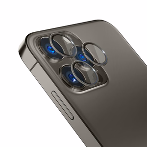 Karkaistu lasi kameraan 3mk Lens Pro Apple iPhone 14 Pro/14 Pro Max musta