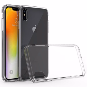 Suojakuori iPhone XS MAX:lle - kirkas 2 mm Box läpinäkyvä