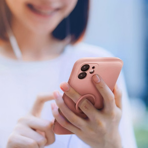 Roar Amber suojakuori - iPhone 17 Air pinkki