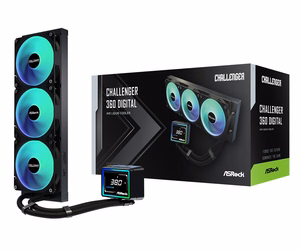 Asrock Challenger 360 Digital prosessorin nestejäähdytyspaketti 12 cm musta