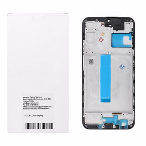 REWA lcd display for SAMSUNG A25 OLED black with frame