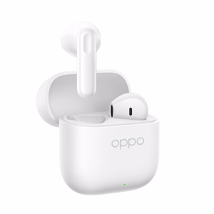 OPPO täysin langattomat kuulokkeet Enco Buds3 Bluetooth, korvansisäiset, mikrofoni, lumivalkoinen, langaton